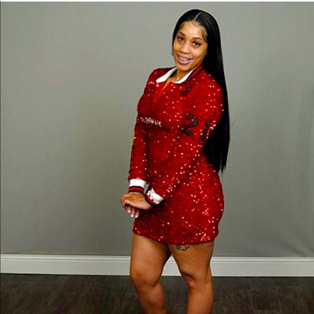 Shane Justin jersey dress